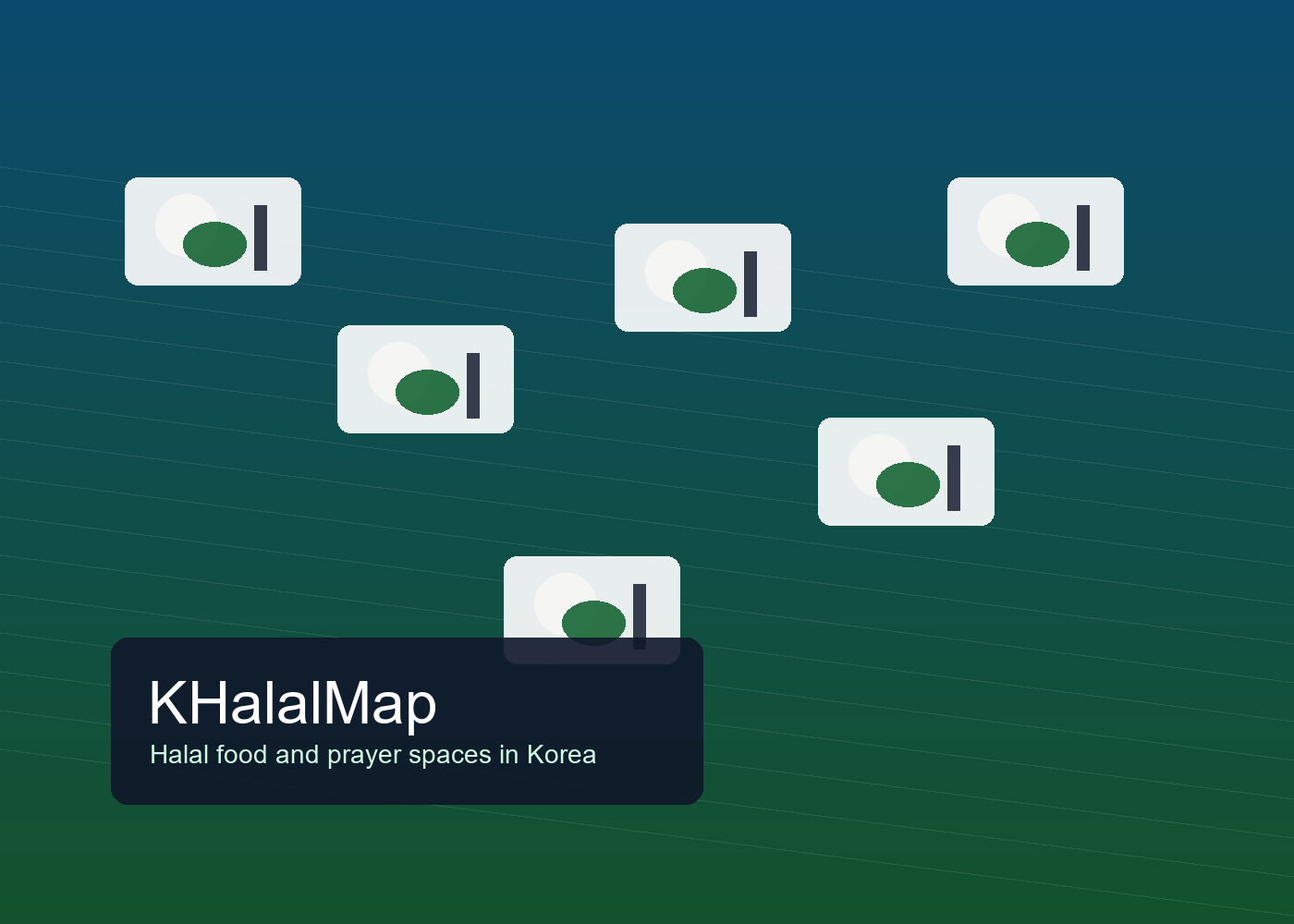 KHalalMap visual map of halal food and prayer spaces